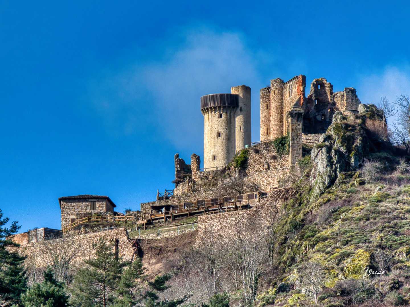 Le château de Rochebaron